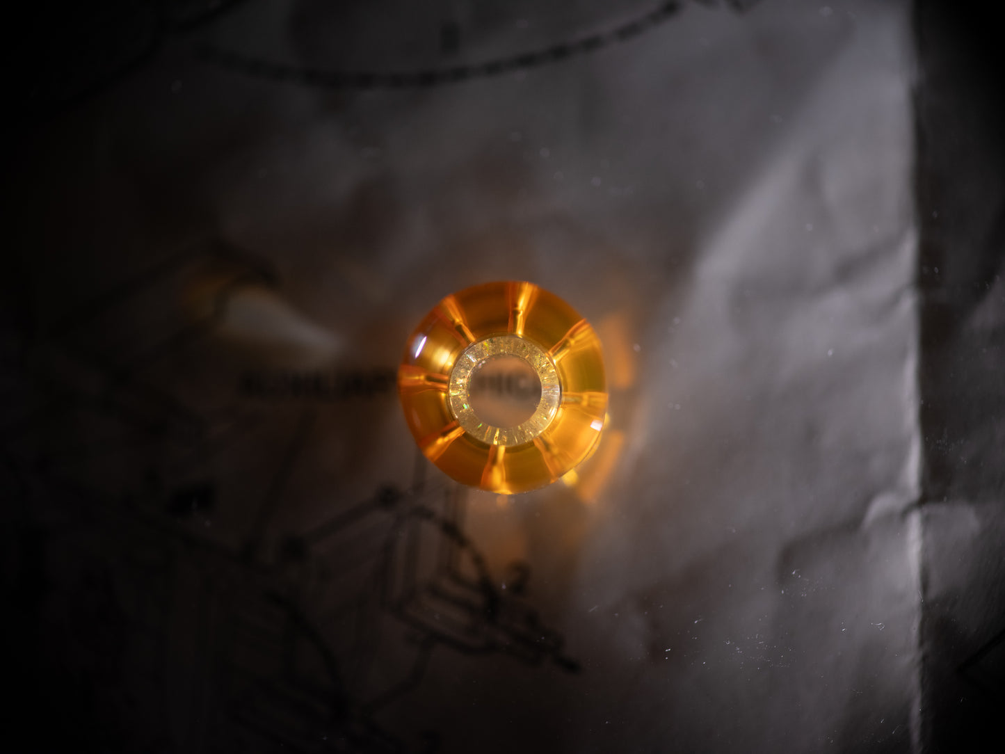 Large Polished Ultem Crown with Silver Diamondcast Core