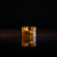 Large Hand Scalloped Ultem Crown with Polished Crenellations