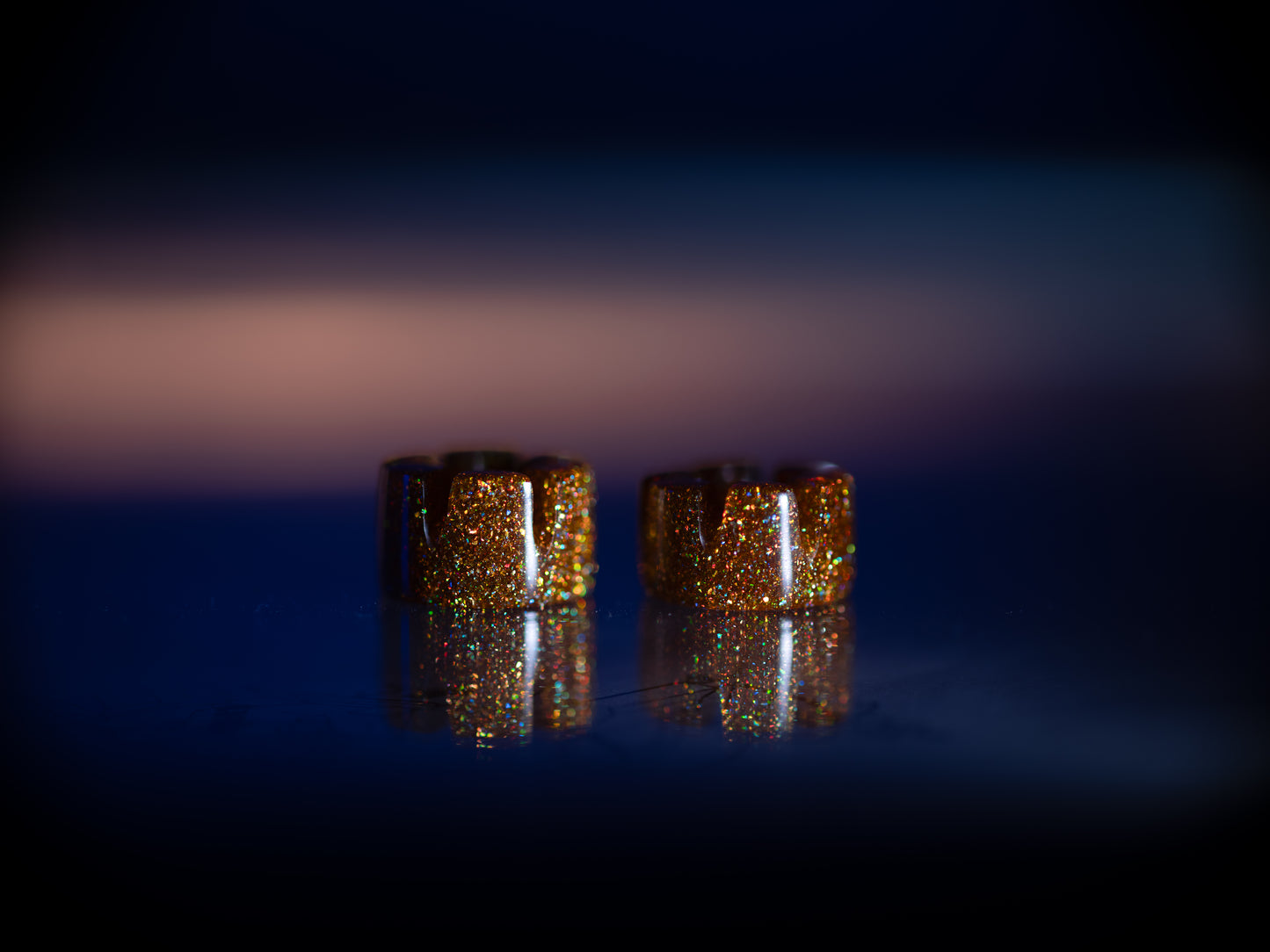 Fully Handmade Medium Gold DiamondCast Crown